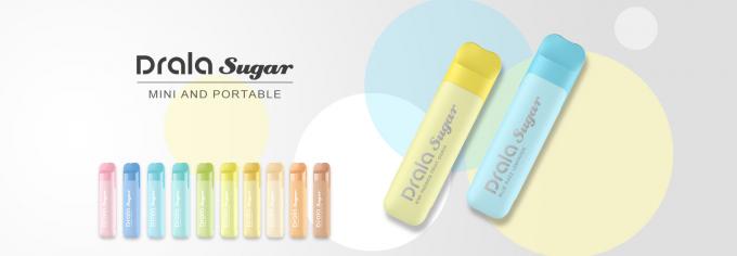 TPD certificou 600 o OEM descartável de Mini Electronic Cigarette da nicotina de Vape 20mg do sopro 0