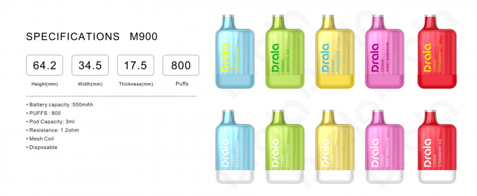 Sopro Vape descartável do OEM 800 0